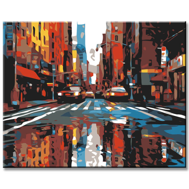 Paint By Numbers Broadway New York City