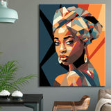 Paint by Numbers Art - African Beauty
