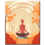 ExclusIVe Yoga Canvas ArtStylish And ExpressIVe Gallery Wall Pictures, 4 Pieces