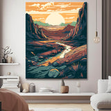 Colorful Desert Nevada Painting by Numbers - Shipping from DE