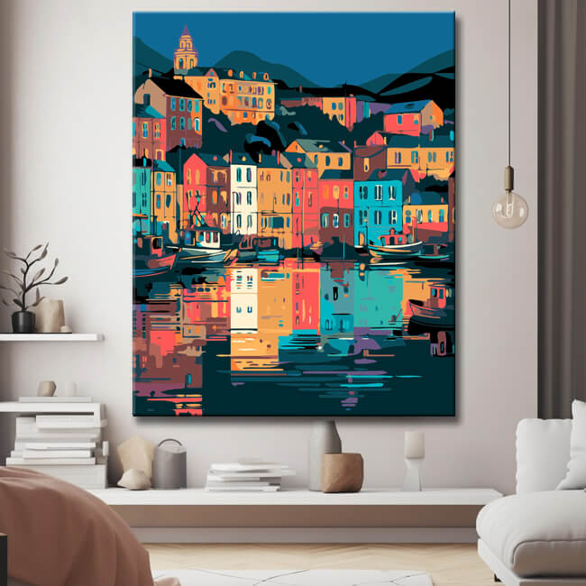 Kalmarsund painting by numbers - shipping from DE