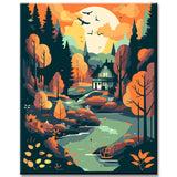 Fairytale Black Forest adventure - painting by numbers