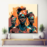 African people painting by numbers