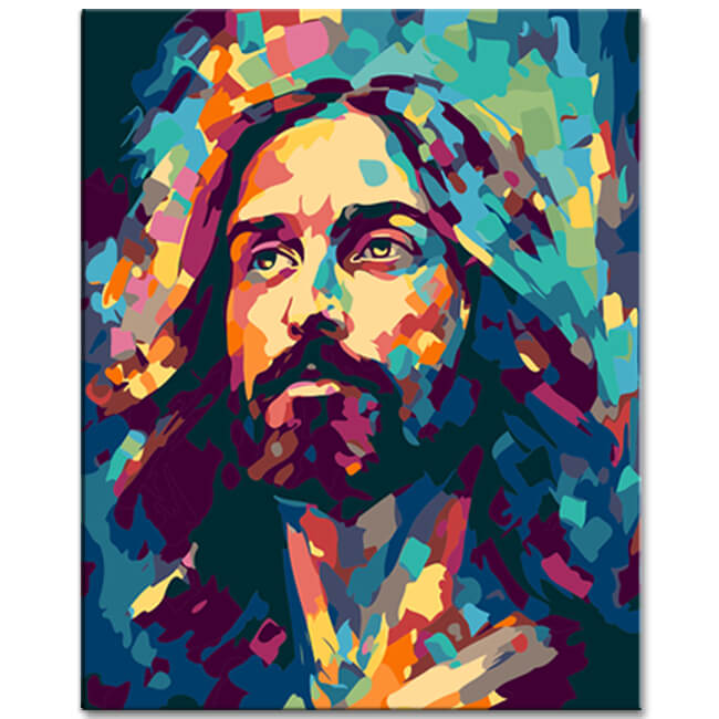 Jesus Christ Oil Painting - Paint by Numbers