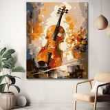 Abstract Music Beauty - Painting by Numbers