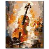 Abstract Music Beauty - Painting by Numbers