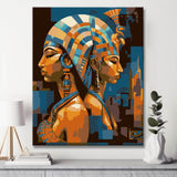 Egyptian rulers - painting by numbers