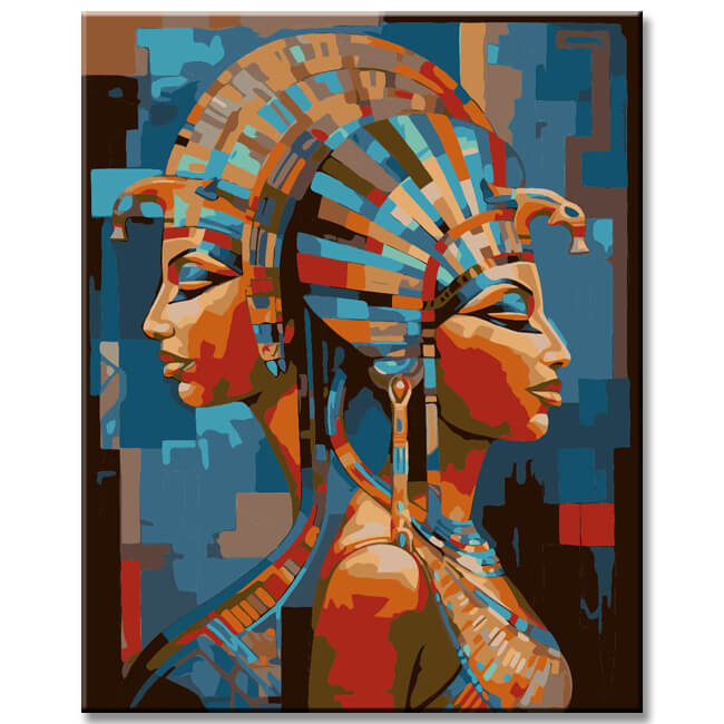 Ancient Egypt - Paint by Numbers Artwork