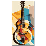 Guitar Harmony - Paint by Numbers Artwork