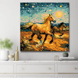 Freedom of the Wild Horses - Painting by Numbers