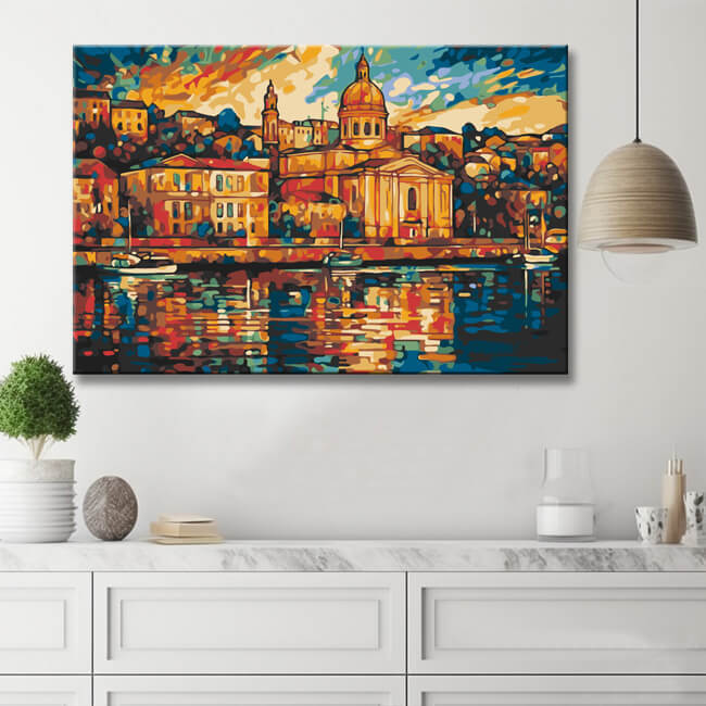 Budapest Hungary Painting by Numbers