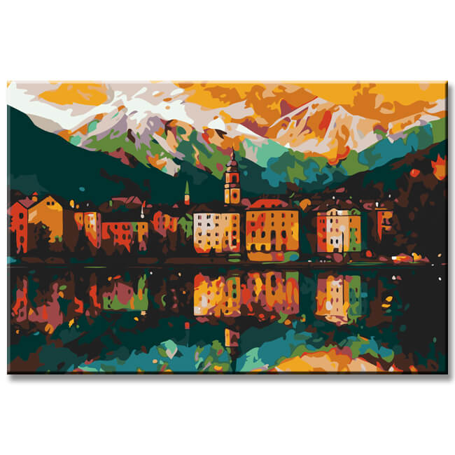 Innsbruck Austria Painting by Numbers