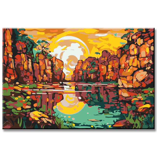 Kakadu National Park Australia - Painting by Numbers