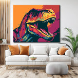 Angry T-RexPaint By Numbers