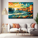 Great Ocean Road Beach View Painting by Numbers