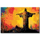 Christ the Redeemer Painting by Numbers - Shipping from DE