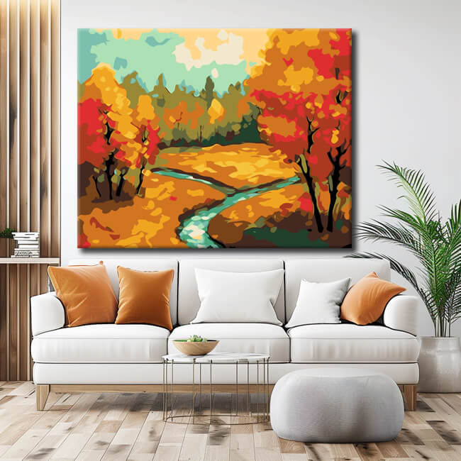 Paint By Numbers Autumn Art
