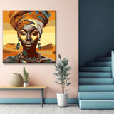 African Fashion Portraits II Paint By Numbers