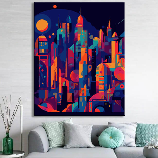 City of Colors - Painting by Numbers