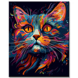 Disneyesque cats - paint by numbers