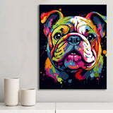 Disney Dog - Bulldog - Painting by Numbers