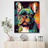 Disney Dog - Bulldog - Painting by Numbers