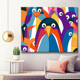 Cute Penguin - Painting by Numbers