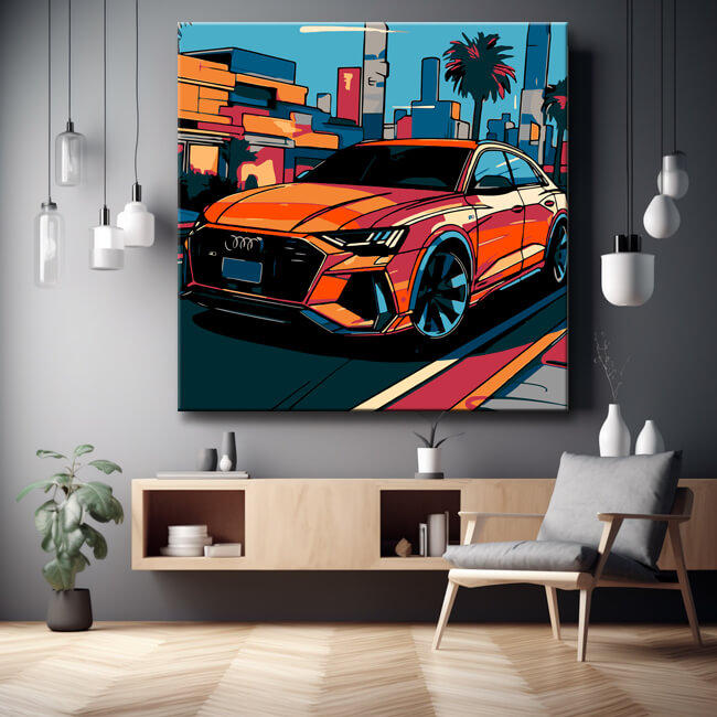 Automobile Art III Painting by Numbers