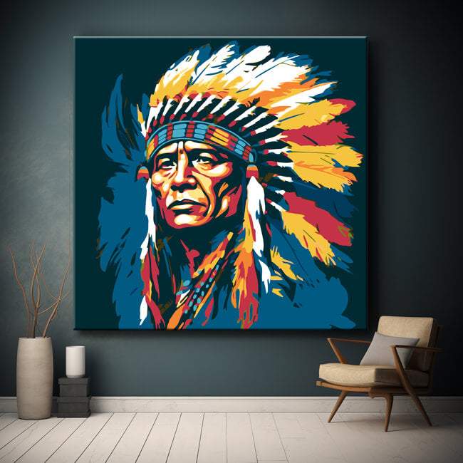 Indian America Paint by Numbers