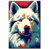 Adorable Samoyed - Paint by Numbers