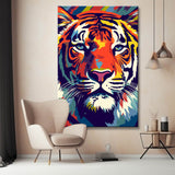 Dynamic Tiger - Painting by Numbers