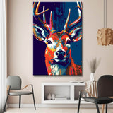 Elegant deer - painting by numbers