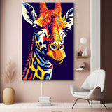 Giraffe Painting by Numbers - Pop Art