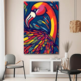 Flamingos Painting by Numbers - Pop Art