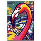 Flamingos - Painting by Numbers