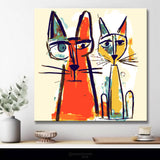 Easy Picasso Dog and Cat Sketches - Paint by Numbers