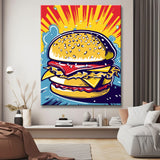 Burgers & Fries - Painting by Numbers