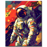 Astronaut in Space iPainting By Numbers