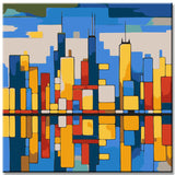 Chicago Skyline Painting by Numbers