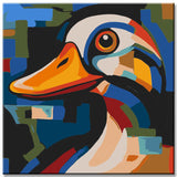 Duck painting by numbers