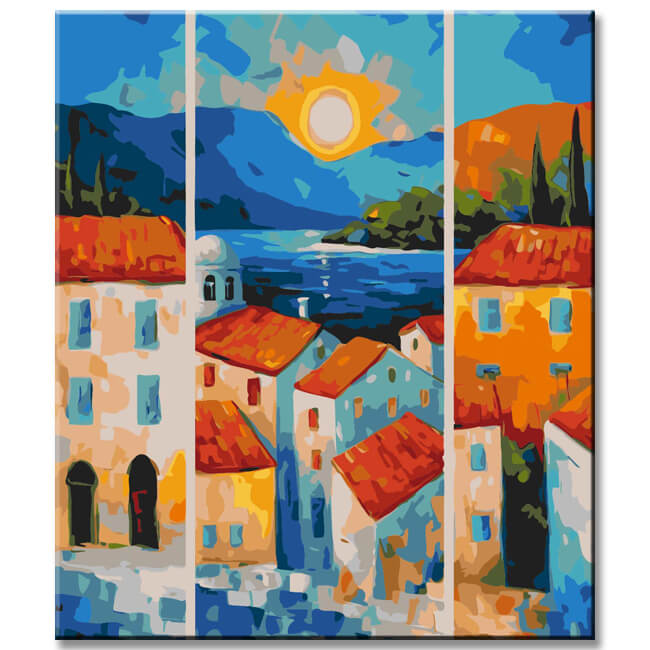 Croatia Paint by Numbers Multipanel