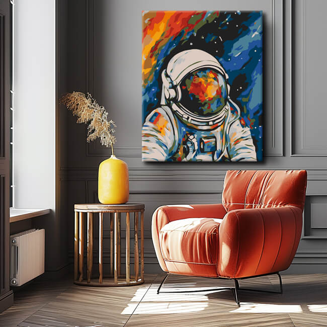 Astronaut in Space IIPainting By Numbers