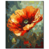 Enchanted Poppies: Paint by Numbers