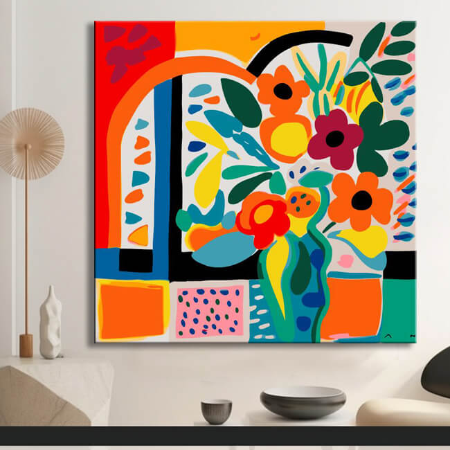 Vibrant design - paint by numbers