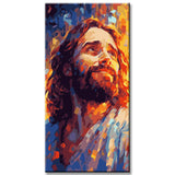 Jesus Christ Portrait Painting By Numbers