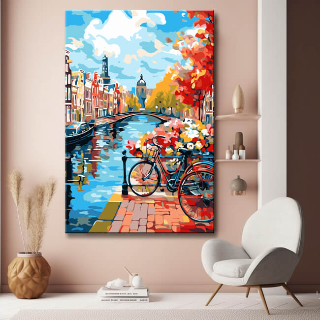 Canals Holland Paint By Numbers