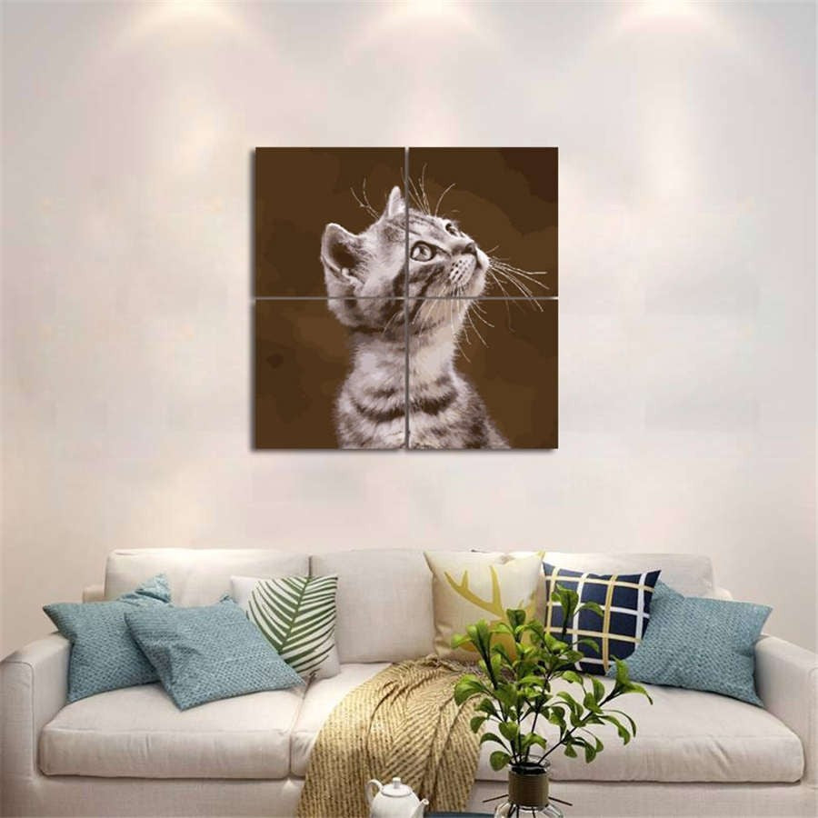 Custom Paint by Numbers in Multi-Panel-Designs