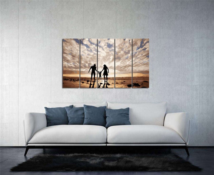 Custom Paint by Numbers in Multi-Panel-Designs
