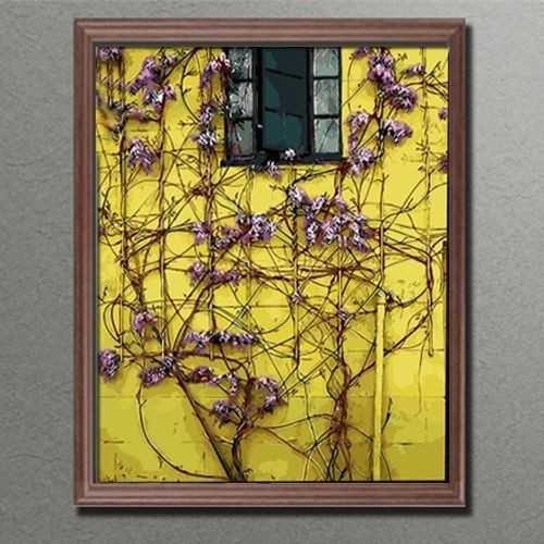 Pictures Painting By Numbers Climbing Plant Purple