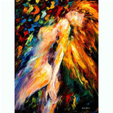 Painting by Numbers Nude Woman Abstract